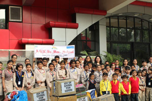 Joy of Giving- A visit to Goonj